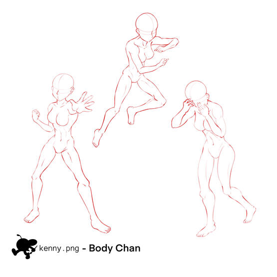 Anatomy study with Body Chan