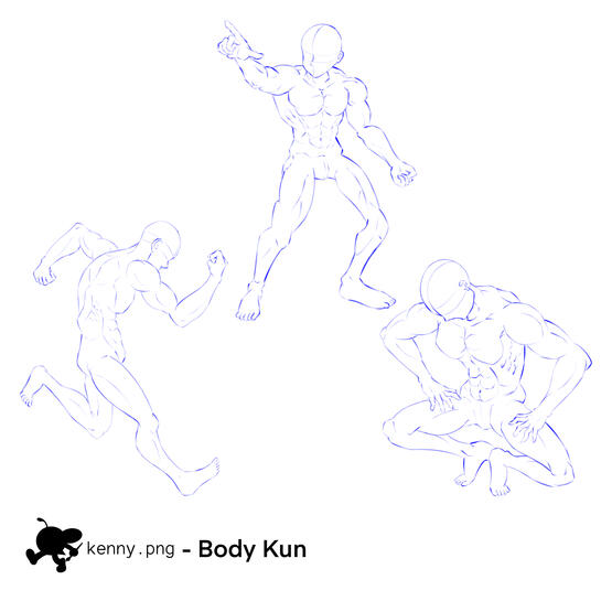 Anatomy study with Body Kun