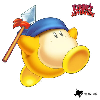 Bandana Waddle Dee - "Kirby's Adventure" Art Style